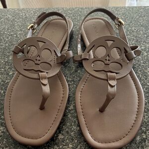 Coach Tan Leather Footwear